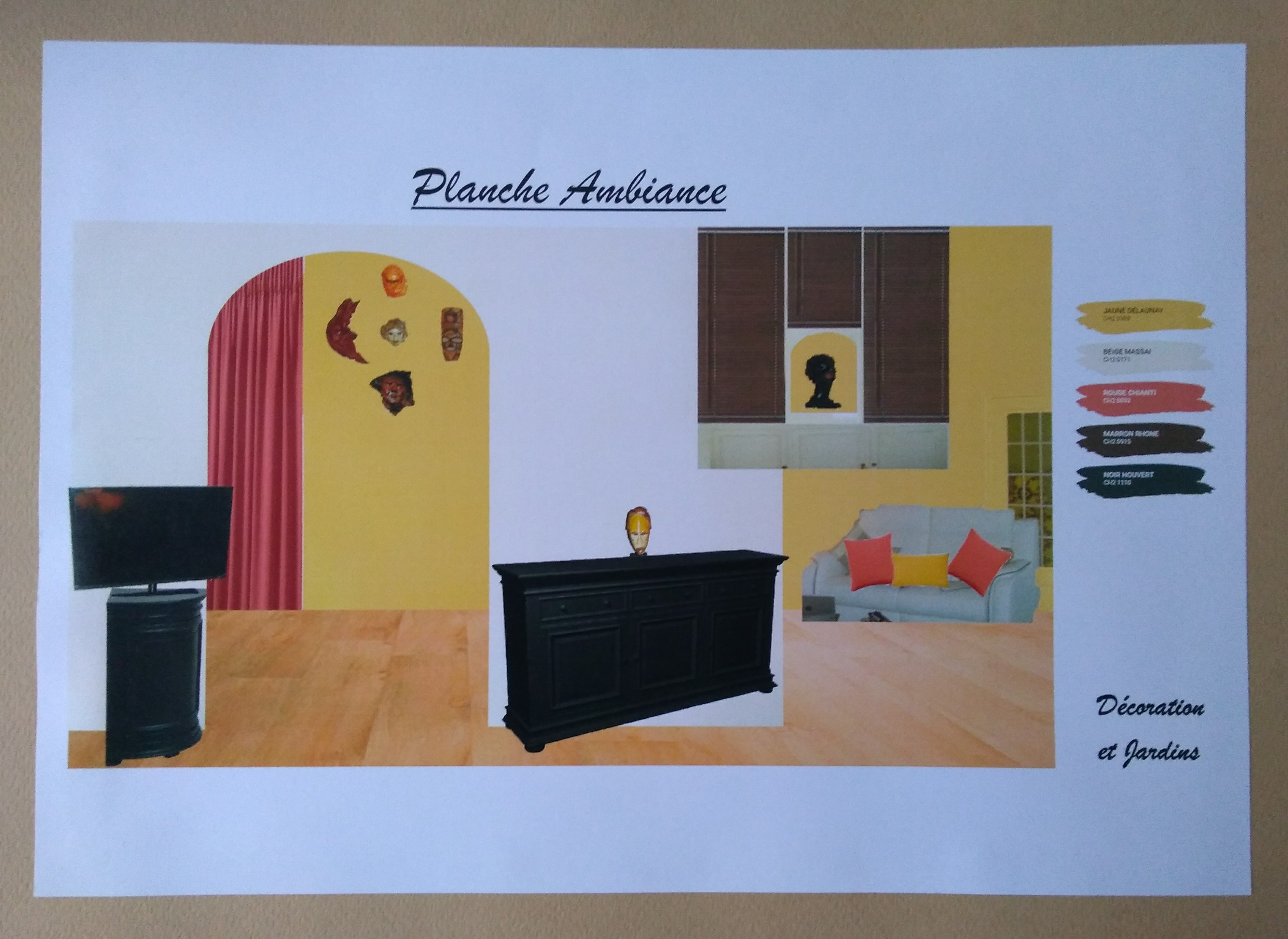 Rénovation d'un salon, salle à manger