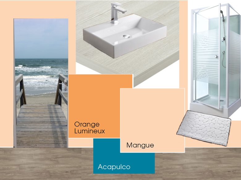 Rénovation d'une salle de bain des années 70