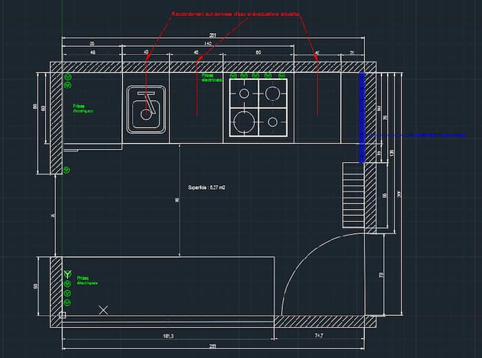 Plan Renovation Cuisine by Décoration et Jardins